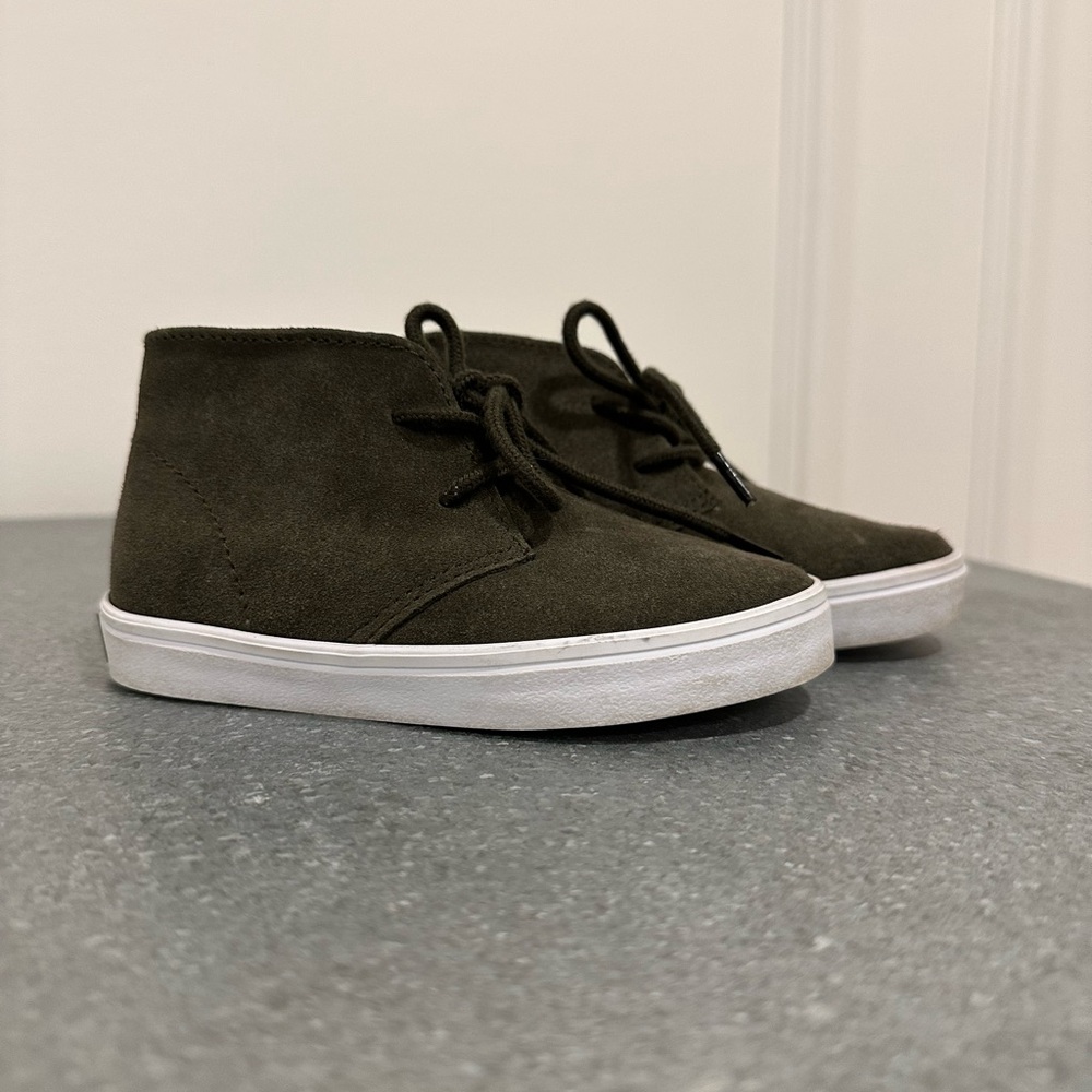 Janie and Jack Olive Green Kids Dress Shoes